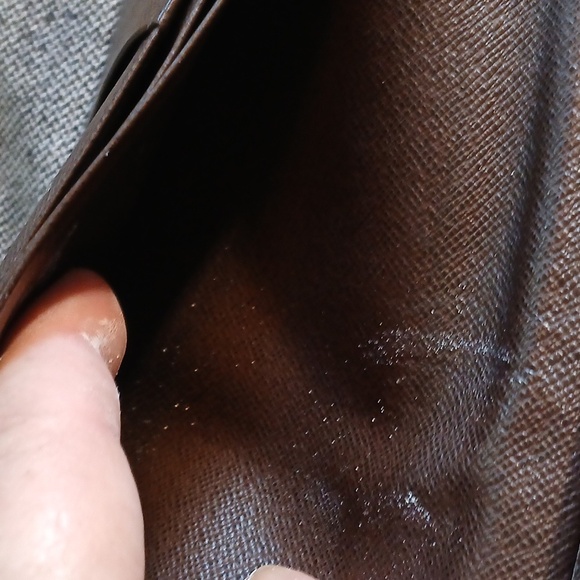 Authentic Louis Vuitton Monogram Damier Porte Feiulle Brazza - Picture 15 of 16